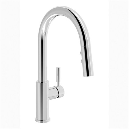 SYMMONS Symmons S-3510-PD-1.5 Dia Single Handle Pull-Down Kitchen Faucet S-3510-PD-1.5